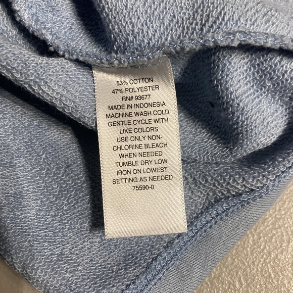 A.N.A Light Blue Puff Sleeve Lightweight Sweater Women's Small S Crew Neck EUC - Picture 8 of 8